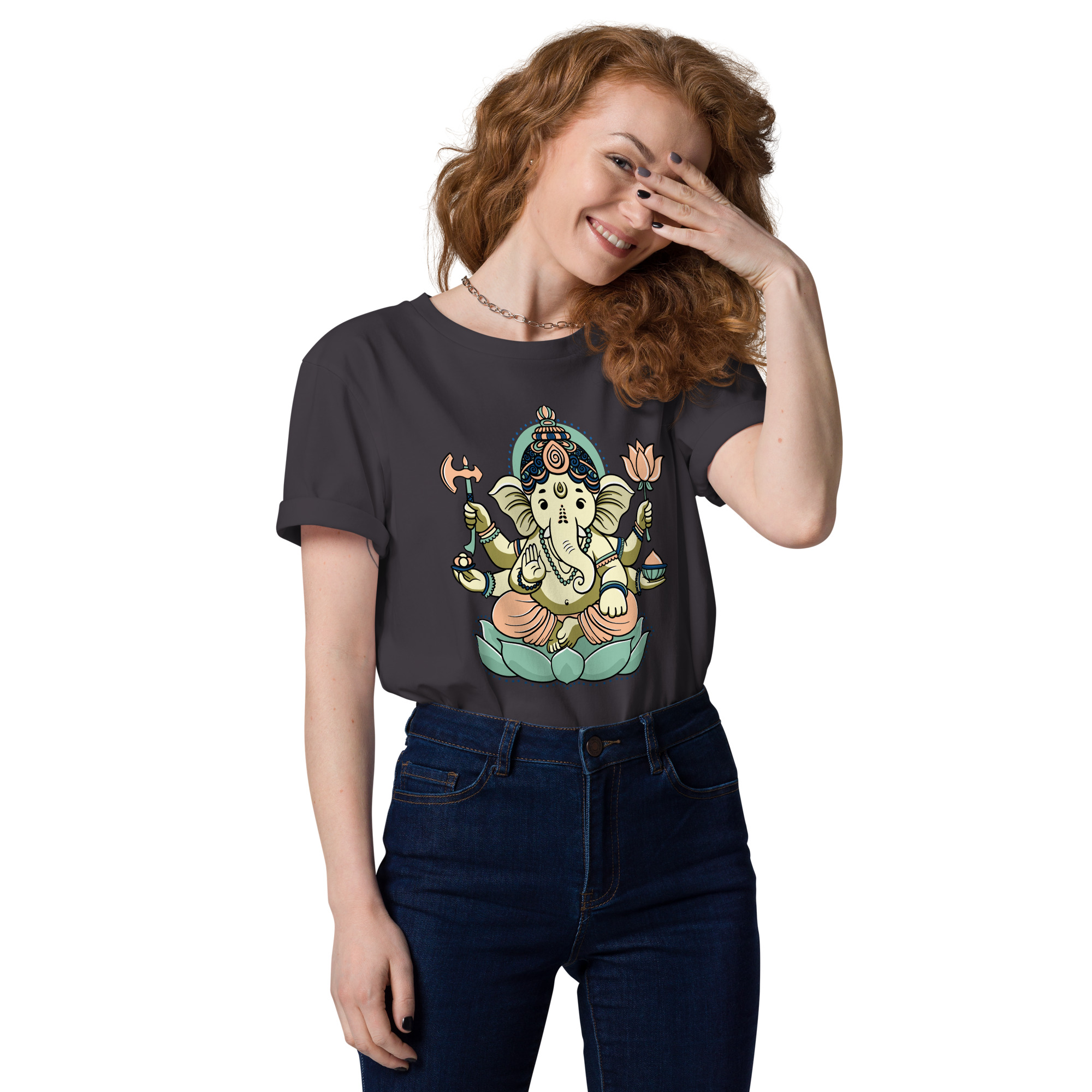 Ganesha Lotus Meditation – Spiritual Hindu Deity - Image 5