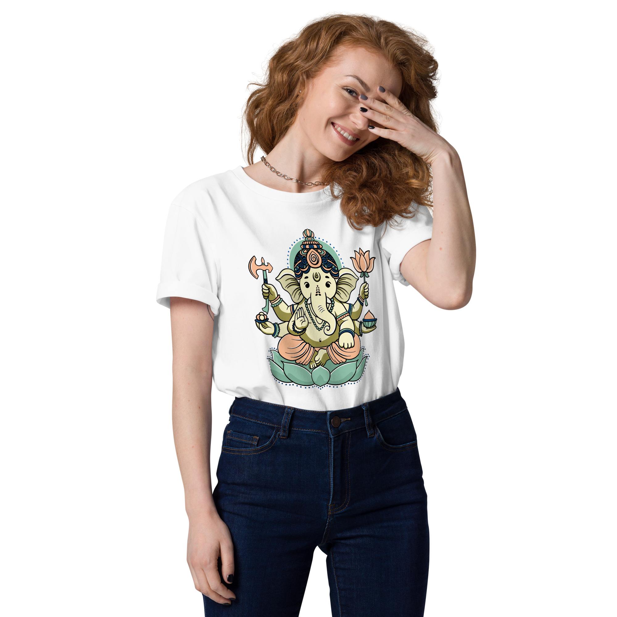 Ganesha Lotus Meditation – Spiritual Hindu Deity - Image 17