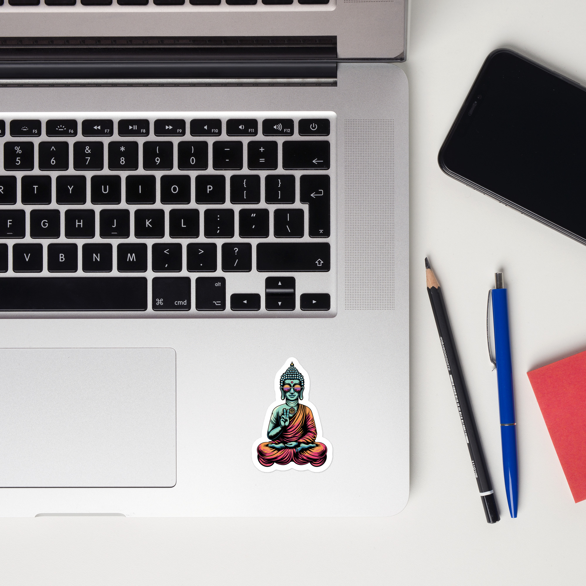 Buddha Vibes Bubble-free sticker - Image 3