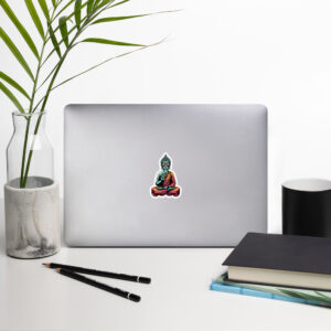 Buddha Vibes Bubble-free sticker