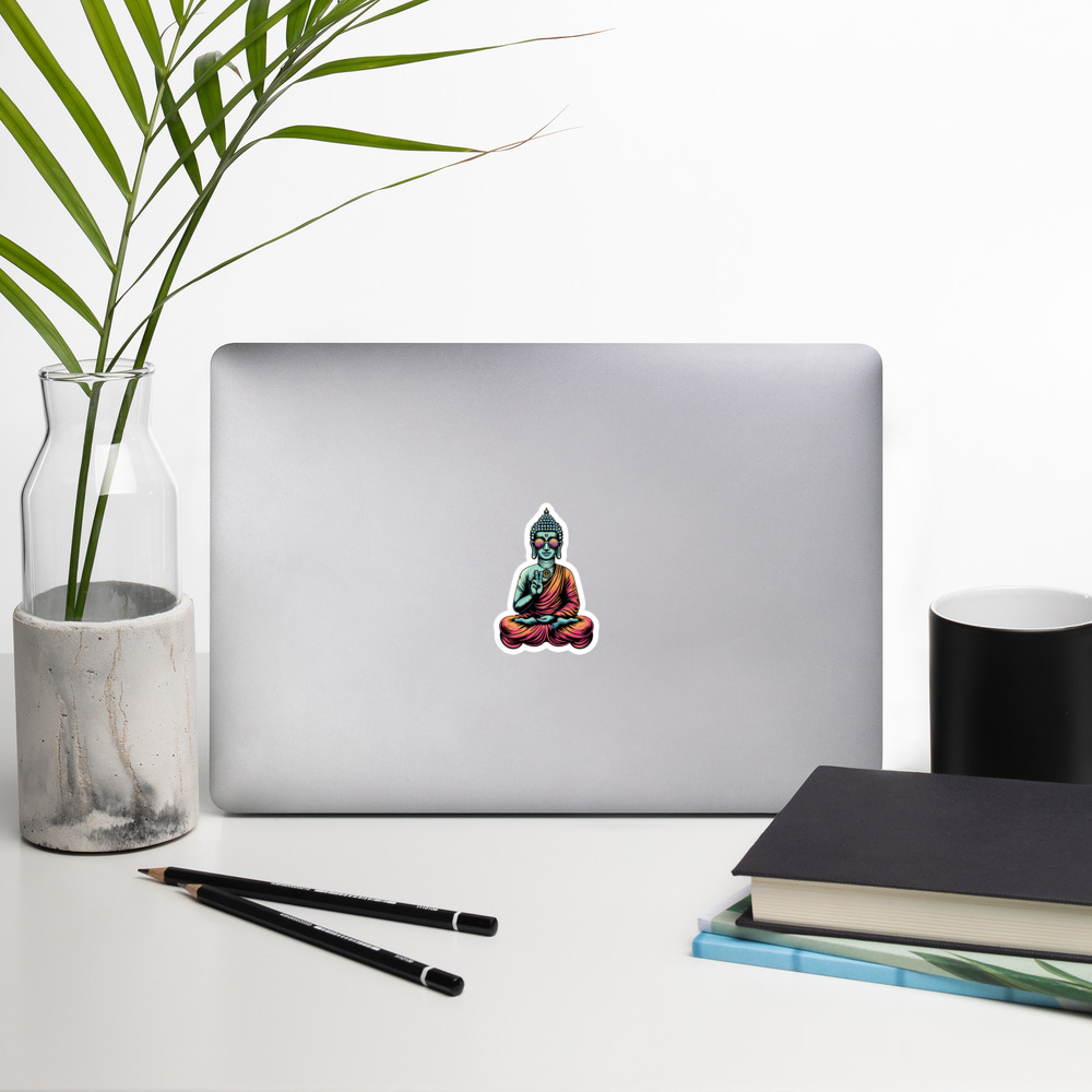 Buddha Vibes Bubble-free sticker